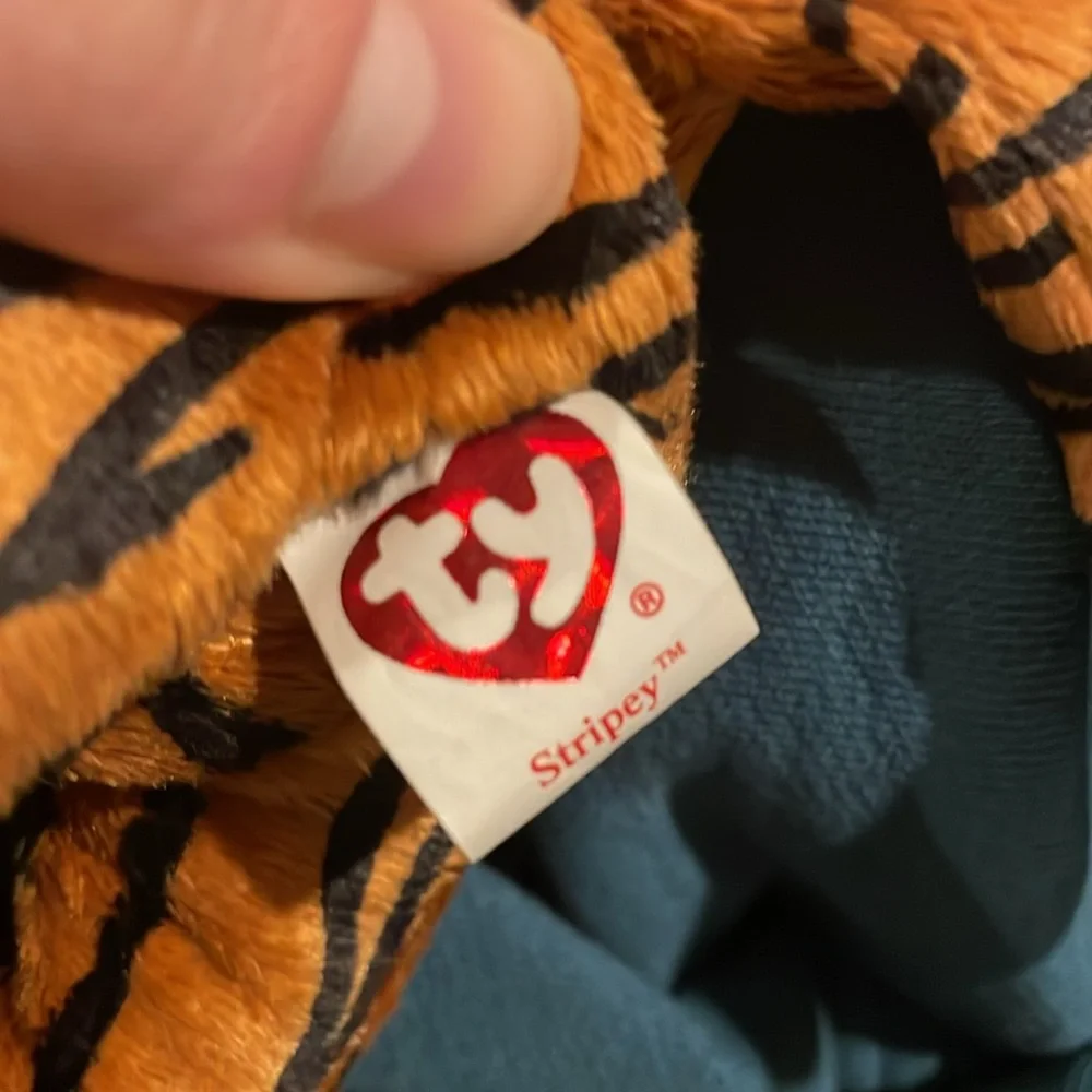 2005 Stripey beanie baby - Picture 4 of 5